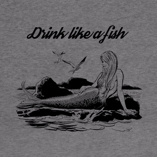 Drink Like A Fish by n23tees